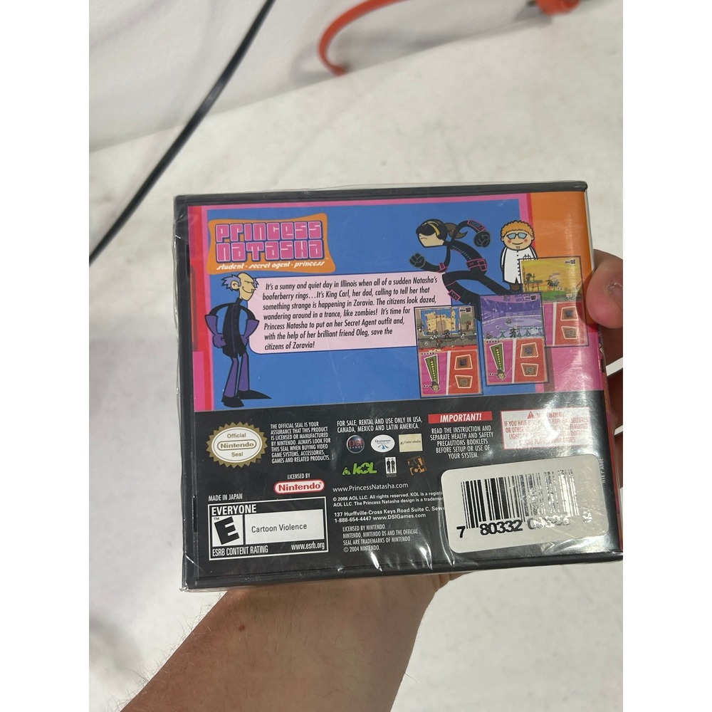 Princess Natasha Student Secret Agent Princess Nintendo DS Game New Sealed - Picture 4 of 5